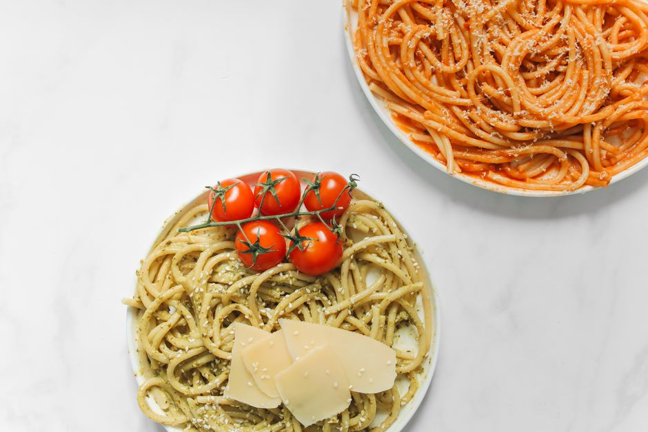 Omáčky a dochucovadla – pesto a rajčatová omáčka ve sklenicích