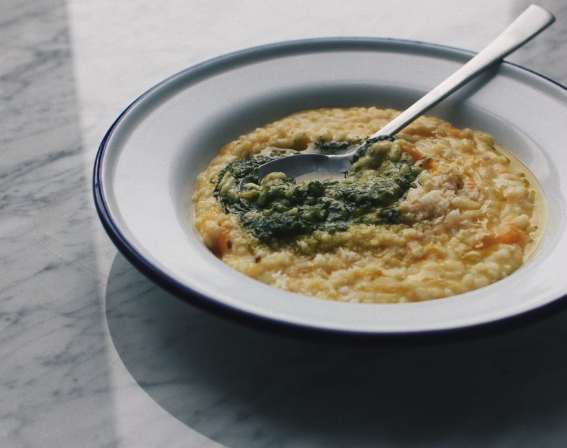 Krémové risotto krok za krokem